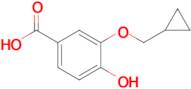 3-(Cyclopropylmethoxy)-4-hydroxybenzoic acid