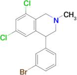 4-(3-Bromophenyl)-6,8-dichloro-2-methyl-1,2,3,4-tetrahydroisoquinoline