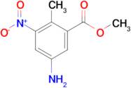 Methyl 5-amino-2-methyl-3-nitrobenzoate