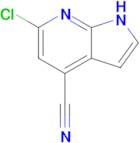 6-Chloro-1H-pyrrolo[2,3-b]pyridine-4-carbonitrile