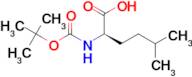 (R)-2-((tert-Butoxycarbonyl)amino)-5-methylhexanoic acid