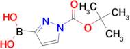 (1-(tert-Butoxycarbonyl)-1H-pyrazol-3-yl)boronic acid