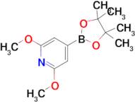 2,6-Dimethoxy-4-(4,4,5,5-tetramethyl-1,3,2-dioxaborolan-2-yl)pyridine