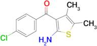 (2-Amino-4,5-dimethylthiophen-3-yl)(4-chlorophenyl)methanone