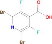 2,6-Dibromo-3,5-difluoroisonicotinic acid