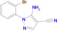 5-Amino-1-(2-bromophenyl)-1H-pyrazole-4-carbonitrile