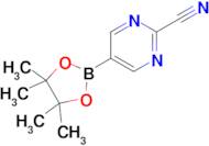 5-(4,4,5,5-Tetramethyl-1,3,2-dioxaborolan-2-yl)pyrimidine-2-carbonitrile