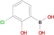 (3-Chloro-2-hydroxyphenyl)boronic acid