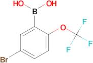 (5-Bromo-2-(trifluoromethoxy)phenyl)boronic acid