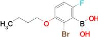 (2-Bromo-3-butoxy-6-fluorophenyl)boronic acid