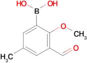 (3-Formyl-2-methoxy-5-methylphenyl)boronic acid