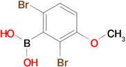 (2,6-Dibromo-3-methoxyphenyl)boronic acid