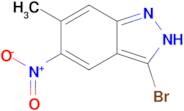 3-Bromo-6-methyl-5-nitro-1H-indazole