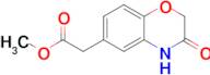 Methyl 2-(3-oxo-3,4-dihydro-2H-benzo[b][1,4]oxazin-6-yl)acetate