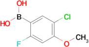 (5-Chloro-2-fluoro-4-methoxyphenyl)boronic acid