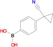 (4-(1-Cyanocyclopropyl)phenyl)boronic acid