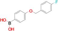 (4-((4-Fluorobenzyl)oxy)phenyl)boronic acid