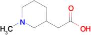 2-(1-Methylpiperidin-3-yl)acetic acid