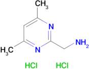 (4,6-Dimethylpyrimidin-2-yl)methanamine dihydrochloride