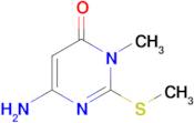 6-Amino-3-methyl-2-(methylthio)pyrimidin-4(3H)-one