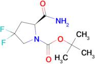 (S)-tert-Butyl 2-carbamoyl-4,4-difluoropyrrolidine-1-carboxylate