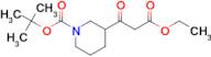 tert-Butyl 3-(3-ethoxy-3-oxopropanoyl)piperidine-1-carboxylate