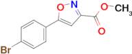 Methyl 5-(4-bromophenyl)isoxazole-3-carboxylate