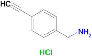 (4-Ethynylphenyl)methanamine hydrochloride