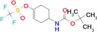 4-((tert-Butoxycarbonyl)amino)cyclohex-1-en-1-yl trifluoromethanesulfonate