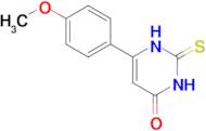 6-(4-Methoxyphenyl)-2-thioxo-2,3-dihydropyrimidin-4(1H)-one