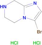 3-Bromo-5,6,7,8-tetrahydroimidazo[1,2-a]pyrazine dihydrochloride
