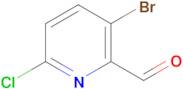 3-Bromo-6-chloropicolinaldehyde