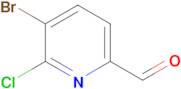 5-Bromo-6-chloropicolinaldehyde