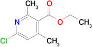 Ethyl 6-chloro-2,4-dimethylnicotinate