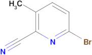 6-Bromo-3-methyl-2-pyridinecarbonitrile