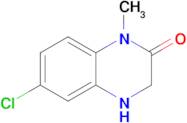 6-Chloro-1-methyl-3,4-dihydroquinoxalin-2(1H)-one