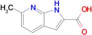 6-Methyl-1H-pyrrolo[2,3-b]pyridine-2-carboxylic acid