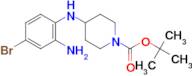 tert-Butyl 4-((2-amino-4-bromophenyl)amino)piperidine-1-carboxylate