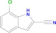 7-Chloro-1H-indole-2-carbonitrile