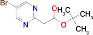 tert-Butyl 2-(5-bromopyrimidin-2-yl)acetate