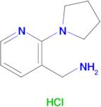 (2-(Pyrrolidin-1-yl)pyridin-3-yl)methanamine hydrochloride