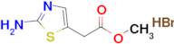 Methyl 2-(2-aminothiazol-5-yl)acetate hydrobromide