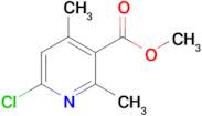 Methyl 6-chloro-2,4-dimethylnicotinate