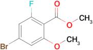 Methyl 4-bromo-2-fluoro-6-methoxybenzoate