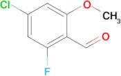 4-Chloro-2-fluoro-6-methoxybenzaldehyde