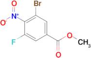 Methyl 3-bromo-5-fluoro-4-nitrobenzoate