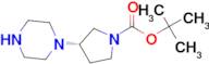 (S)-tert-Butyl 3-(piperazin-1-yl)pyrrolidine-1-carboxylate