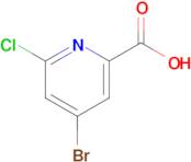 4-Bromo-6-chloropicolinic acid