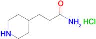 3-(Piperidin-4-yl)propanamide hydrochloride