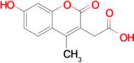 2-(7-Hydroxy-4-methyl-2-oxo-2H-chromen-3-yl)acetic acid